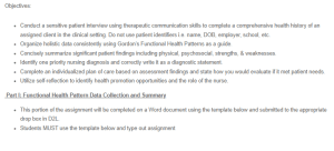 Holistic Assessment and Application of the Nursing Process (FHP)