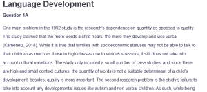 Language Development