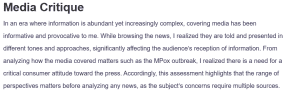 Media Critique