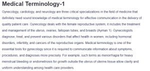 Medical Terminology-1