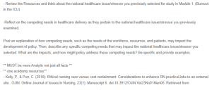 Organizational Policies and Practices to Support Healthcare Issues