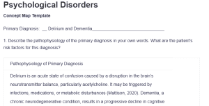 Psychological Disorders