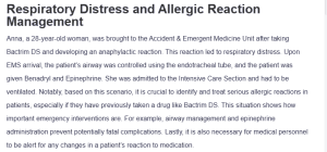 Respiratory Distress and Allergic Reaction Management