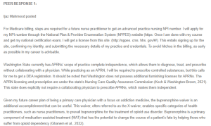 Response - The Role of APRNs in NPI Registration and Opioid Addiction Treatment