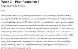 Week 3 - Peer Response 1