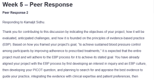 Week 5 – Peer Response
