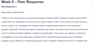 Week 5 – Peer Response