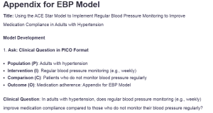 Appendix for EBP Model