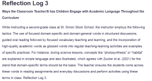 Reflection Log 3