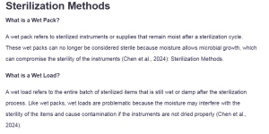 Sterilization Methods