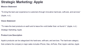 Strategic Marketing: Apple