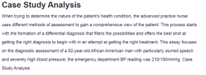 Case Study Analysis