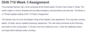 DHA 710 Week 3 Assignment