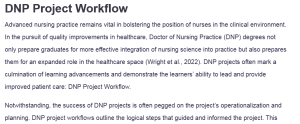 DNP Project Workflow