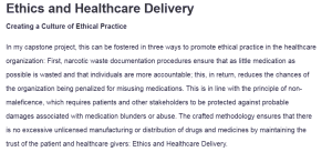Ethics and Healthcare Delivery