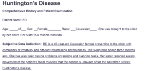 Huntington’s Disease