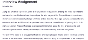 Interview Assignment