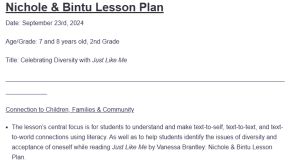  Nichole & Bintu Lesson Plan