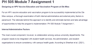 PH 505 Module 7 Assignment 1