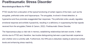 Posttraumatic Stress Disorder