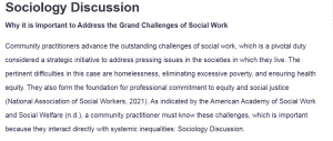 Sociology Discussion