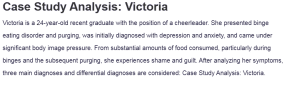 Case Study Analysis: Victoria