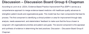 Discussion - Discussion Board Group 6 Chapman