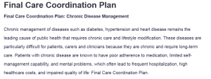 Final Care Coordination Plan