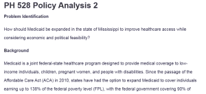PH 528 Policy Analysis 2