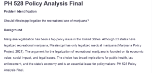 PH 528 Policy Analysis Final