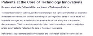 Patients at the Core of Technology Innovations
