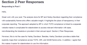 Section 2 Peer Responses