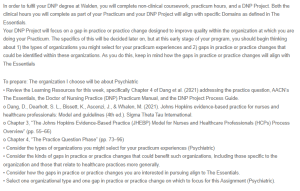 Aligning the Essentials with a Gap in Practice or Practice Change