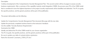 Comprehensive Security Management Plan - Englewood Health Care