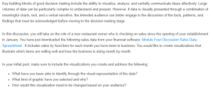 Discussion - Developing Visualizations for Your Story