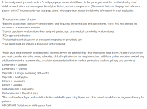 Discussion - Mood Stabilizer