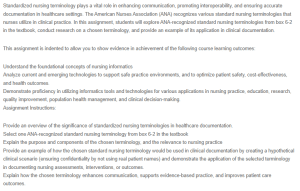 Overview of the Significance of Standardized Nursing