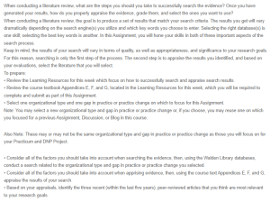 Searching and Appraising Literature