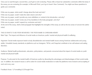 American Youths’ Body Perception - The Roles Social Media Play