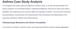Asthma Case Study Analysis