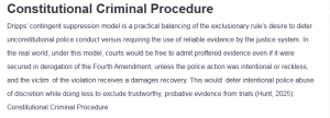 Constitutional Criminal Procedure