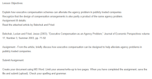 Eliminating the Agency Problem in Publicly Traded Companies