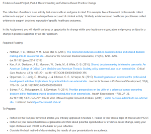 Evidence-Based Project - Implementing CBT for Adolescent Depression