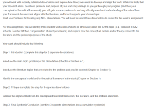 Framework-Literature Alignment