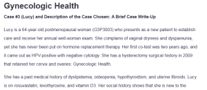 Gynecologic Health