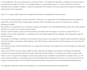 HR SWOT and Gap Analysis - Case of Apple Inc.