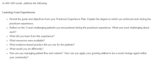 Learning from Experiences and Communicating and Feedback