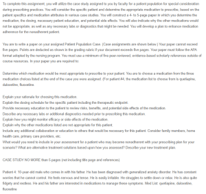 Management of Generalized Anxiety Disorder in Ten-Year-Old Patient