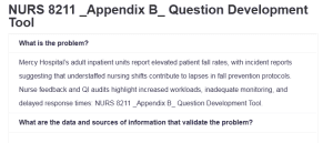 NURS 8211 _Appendix B_ Question Development Tool
