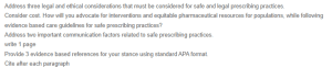 Safe Prescription Practices